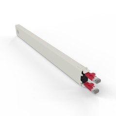 "PATCHBOX Cassette 8RU STP Red - Premium Cable Management Solution for Your Network"